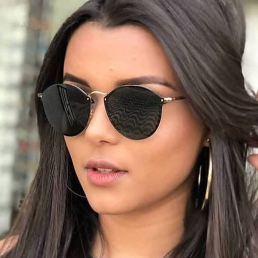 Luxury CatEye Round Sunglasses